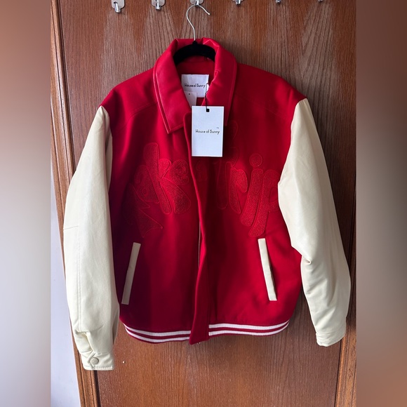 NWT House Of Sunny Take A Trip Bomber Jacket - Picture 6 of 14